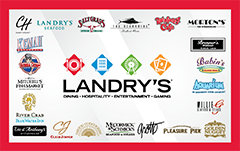 Landry's Restaurants Gift Cards